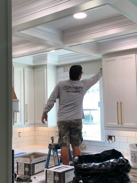 Kitchen Ceiling Finish Remodel