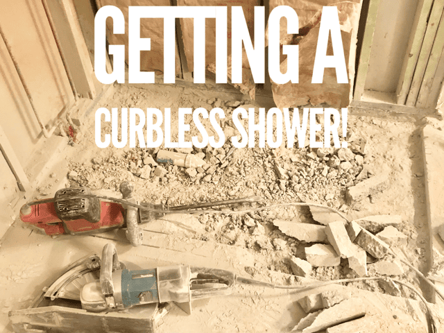 Curbless Shower